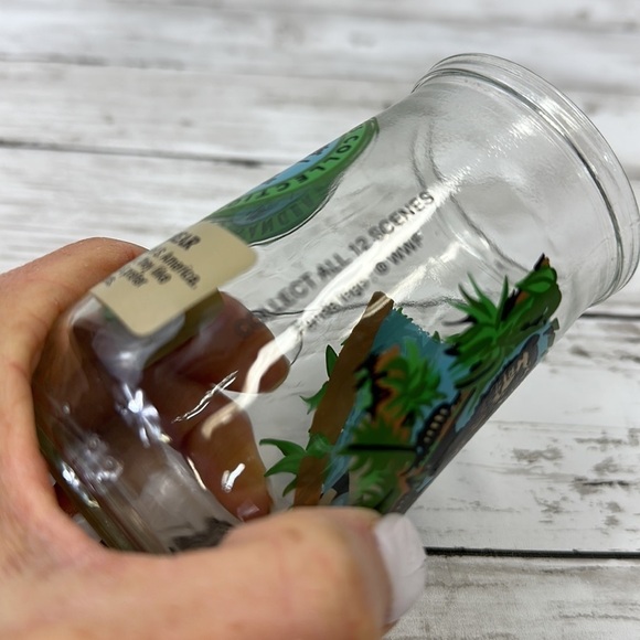 WELCH’S ENDANGERED SPECIES SPECKLED BEAR JELLY JAR GLASS NUMBER 10 - Picture 4 of 5
